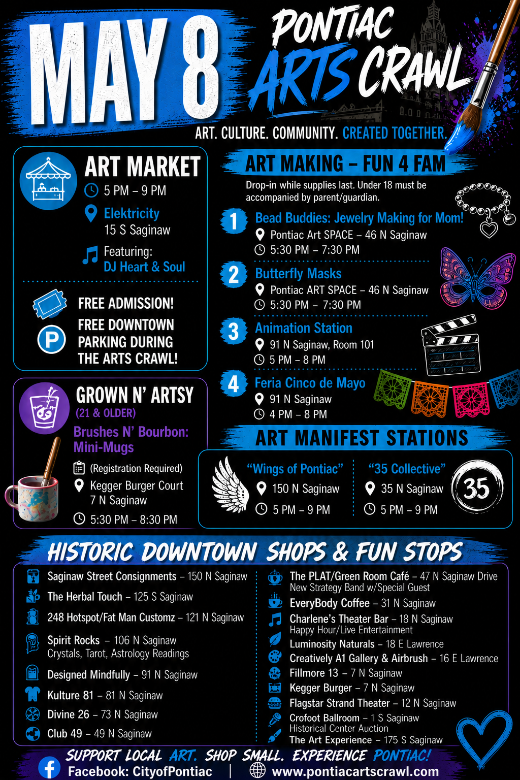 Pontiac Arts Crawl